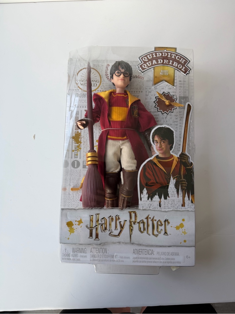 Wizarding World Harry Potter Quidditch Quadribol Doll Mattel - NEW